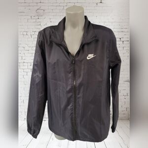 Nike Windbreaker Zip Front Men's Black